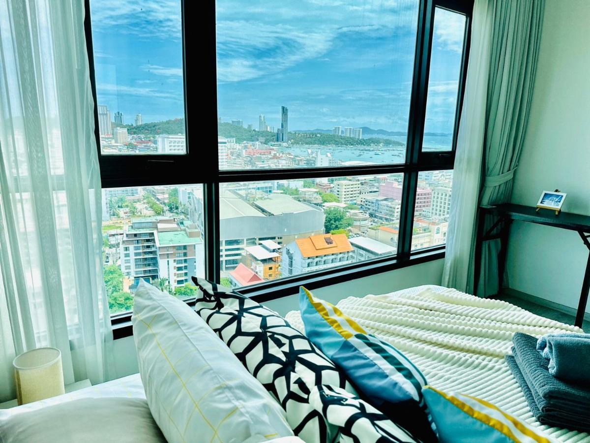 The Base Central Pattaya 2Bed King&Queen Sky Seaview & Infinity Pool Eksteriør billede