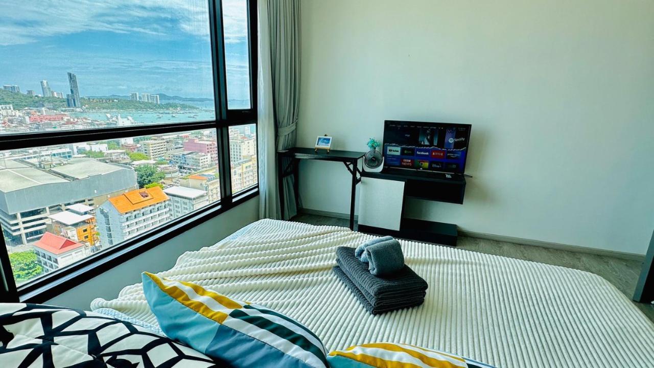 The Base Central Pattaya 2Bed King&Queen Sky Seaview & Infinity Pool Eksteriør billede